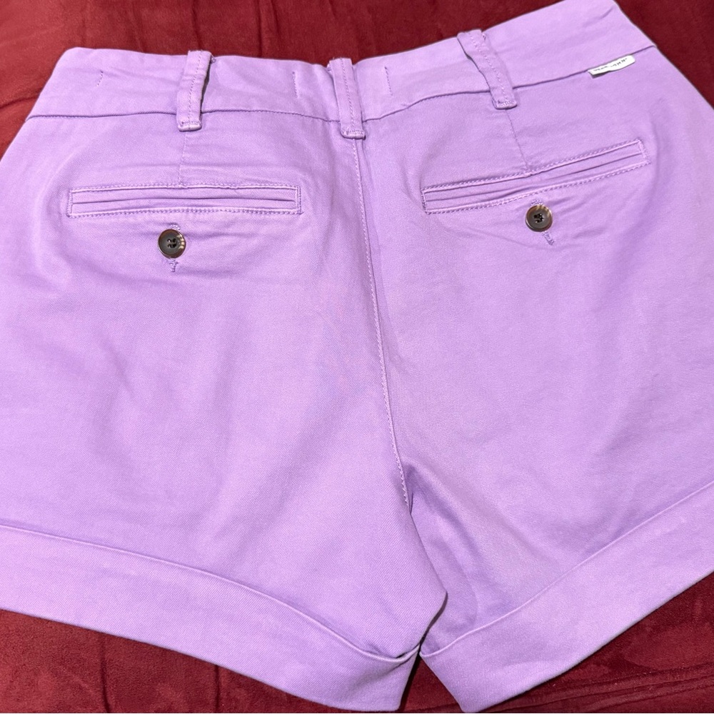 Dear John Women's Lavender High Waist Shorts - Picture 2 of 3